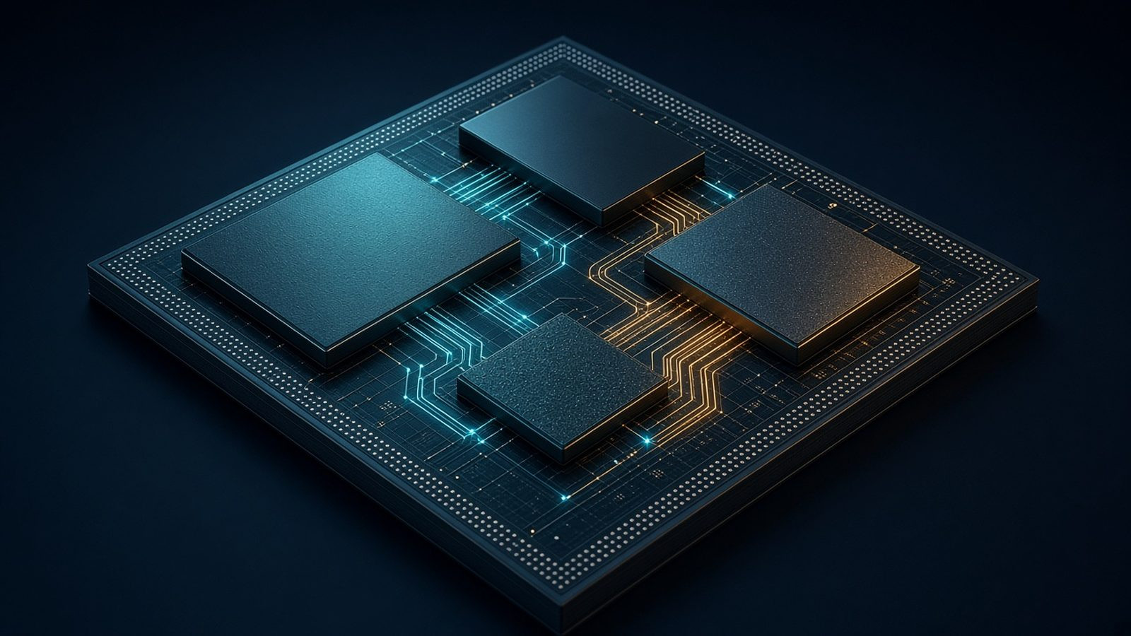 Illustrative open chiplet ecosystem visual. Original Silicon Showcase illustration.